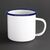 Olympia Large Enamel Soup Mug Capacity - 670ml / 235oz Pack Quantity - 6