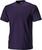 T-Shirt Round-T Medium, Gr. S,aubergine