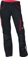 Spodnie FORTIS H 24, czarno-czerwone, rozm. 32