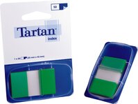 Tartan™ Index 6805-3EU, 25,4 x 43,2 mm, grün, 1 x 50 Haftstreifen im Spender