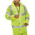 4 IN 1 JACKET/BODYWARMER SYELLOW 3XL