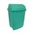 Coloured flip top waste bin