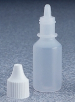15ml Dropper bottles Nalgene™ LDPE with white caps