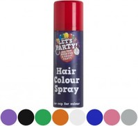 Spray de Pintura para Cabello de 125 ml en varios colores Blanco