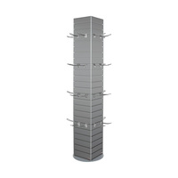 FlexiSlot- Presentation Tower "York Rotation" | light grey similar to RAL 7035