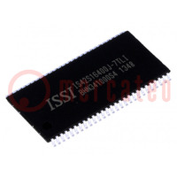 IC: DRAM memória; 64MbDRAM; 4Mx16bit; 143MHz; 7ns; TSOP54 II; tubus
