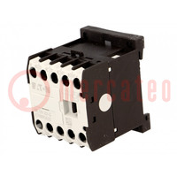 Contactor: 4-polar; NC x2 + NA x2; 110VAC; 6A; DILER; -25÷50°C