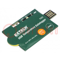 Data logger; temperature; Features: one-time use; 10pcs.