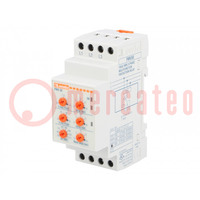 Module: spanning controle relais; op DIN-rail; SPDT; 250VAC/8A