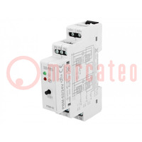 Relay: installation; bistable,impulse; NO; Ucoil: 24VAC,24VDC