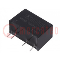Converter: DC/DC; 2W; Uin: 10.8÷13.2V; Uout: 5VDC; Iout: 400mA; SIP7