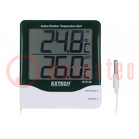 Multiméter: hőmérséklet; digitális; LCD; Pontos: ±1°C