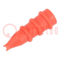 Protection cap for test probe; red; SPS2590NI,SPS7134NI