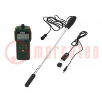 Thermo-anemometer; LCD; (4000); Res.snelh.met: 0,01m/s