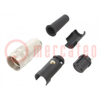 Connector: M16; plug; 680; female; PIN: 2; unshielded; silver plated