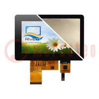 Display: TFT; 4.3"; 480x272; Illumin: LED; Dim: 120.38x79.2x4.8mm