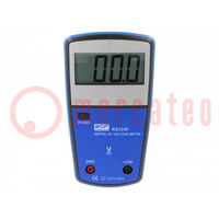 Voltmeter; LCD; 3,5 cijfers; VDC: 100mV÷199,9V; 94x150x35mm; 0,5%