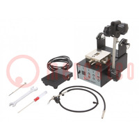 Solder dispenser; for soldering station; 230VAC; 0÷14mm/s