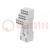 Socket; PIN: 8; 10A; 250VAC; for DIN rail mounting; Series: HR60