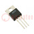 Transistor: NPN; bipolar; 700V; 12A; 100W; TO220-3
