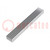 Heatsink: extruded; grilled; aluminium; L: 150mm; W: 21mm; H: 14mm