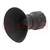 Accessories: head; for soldering fume absorber; round