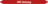 Mini-Rohrmarkierer - WW Heizung, Rot, 1.2 x 15 cm, Polyesterfolie, Seton, Weiß