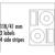 Logo etykiety na CD 118/41mm, A4, matowe, białe, 2 etykiety, 4 prążki, 140g/m2, pakowane po 10 szt., do drukarek atramentowych i l