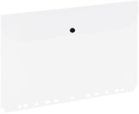 Teczka kopertowa Grand ZP045A, A4, na zatrzask, europerforacja, biały