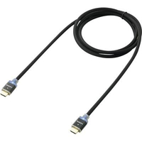 SPEAKA SP-7870024 - CABLE HDMI (1 M, CANAL DE RETORNO DE AUDIO, CONTACTOS DORADOS, ACODADOS)