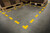 DURABLE Simbolo da pavimento adesivo, forma a "L", 100x0,7x100 mm, giallo segnale