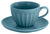 Espresso-Obertasse Bel Colore; 100ml, 7x4.5 cm (ØxH); blau; 6 Stk/Pck