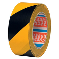4169 gelb/schwarz Warnband 33mx50 mm