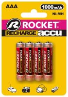 Rocket Digital Akku R03-AAA-Micro 1000 mAh 4er Blister