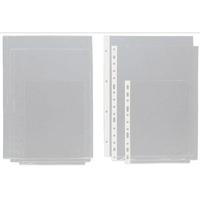 GRAFOPLAS FUNDAS MULTITALADRO 16 LOMO REFORZADO FOLIO PVC TRANSPARENTE -50U-