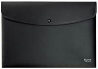 Sammelmappe Recycle, A4, PP, schwarz