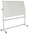 Whiteboard Mobil mit Drehfunktion U-Act!Line® Emaille,Alurahmen,2000x1000mm,weiß