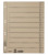 Trennblatt, A4, durchgefärbter Karton, grau