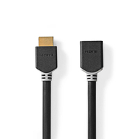 Nedis CVBW35090AT20 câble HDMI 2 m HDMI Type A (Standard) 3 x HDMI Type A (Standard) Anthracite