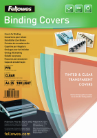 Fellowes 5380001 binding cover A4 PVC Transparent 25 pc(s)