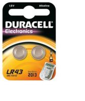 Duracell LR43 Batterie à usage unique SR43 Alcaline