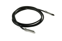 Allied Telesis AT-QSFP1CU InfiniBand/fibre optic cable 1 m QSFP+ Schwarz, Silber