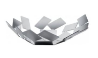 Alessi MT01 Servierkorb Edelstahl Grau, Transparent