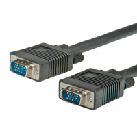 VALUE 11.99.5252 cable VGA 2 m VGA (D-Sub) Negro