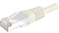 Dexlan RJ-45 Cat6 M/M 1m câble de réseau Blanc S/FTP (S-STP)