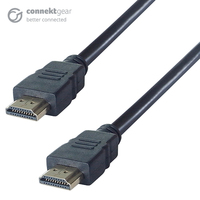 connektgear 2m HDMI V2.0 4K UHD Connector Cable - Male to Male Gold Connectors