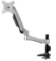 Amer Networks AMR1APL monitor mount / stand 66 cm (26") Clamp Black, Silver