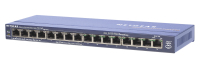 NETGEAR FS116PEU netwerk-switch Fast Ethernet (10/100) Power over Ethernet (PoE)
