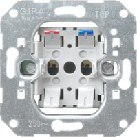 GIRA 016100 Lichtschalter Aluminium