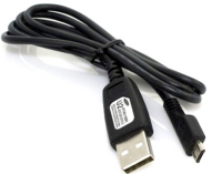 Samsung USB A/micro USB USB-kabel USB 2.0 Micro-USB A Zwart
